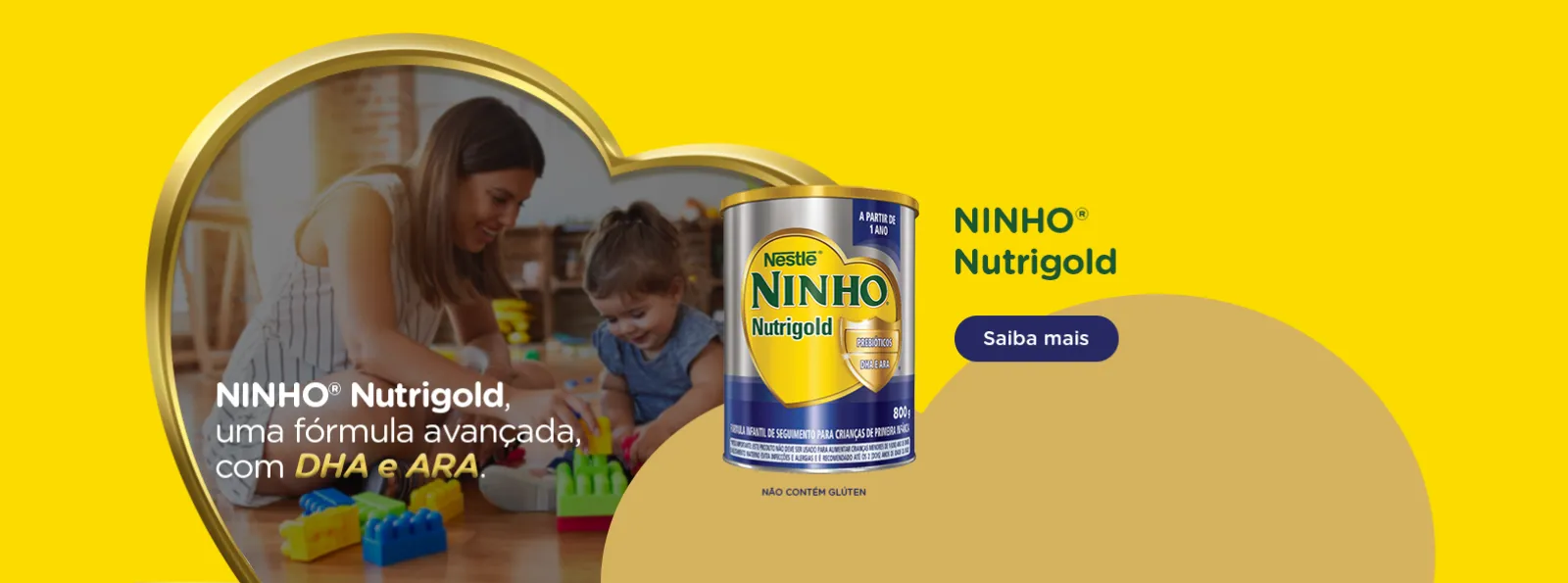 Banner de NINHO® Nutrigold