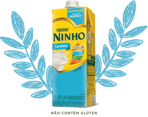 NINHO® Forti+ Levinho UHT Semidesnatado