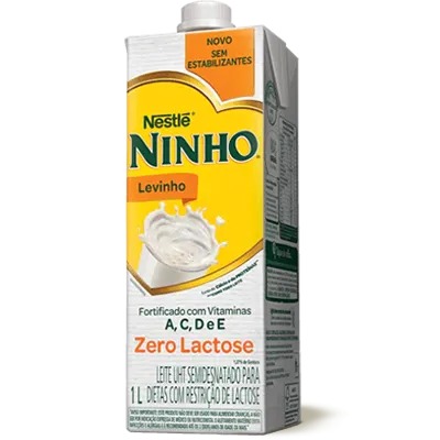 NINHO® Levinho Zero Lactose UHT 1L Sem Estabilizante