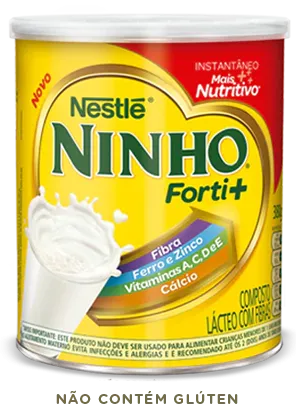 NOVO NINHO® Mix Forti+ em Pó Instantâneo LATA 380G