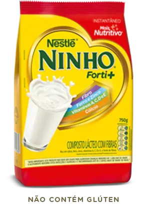 NOVO NINHO® Mix Forti+ em Pó Instantâneo SACHÊ 750G